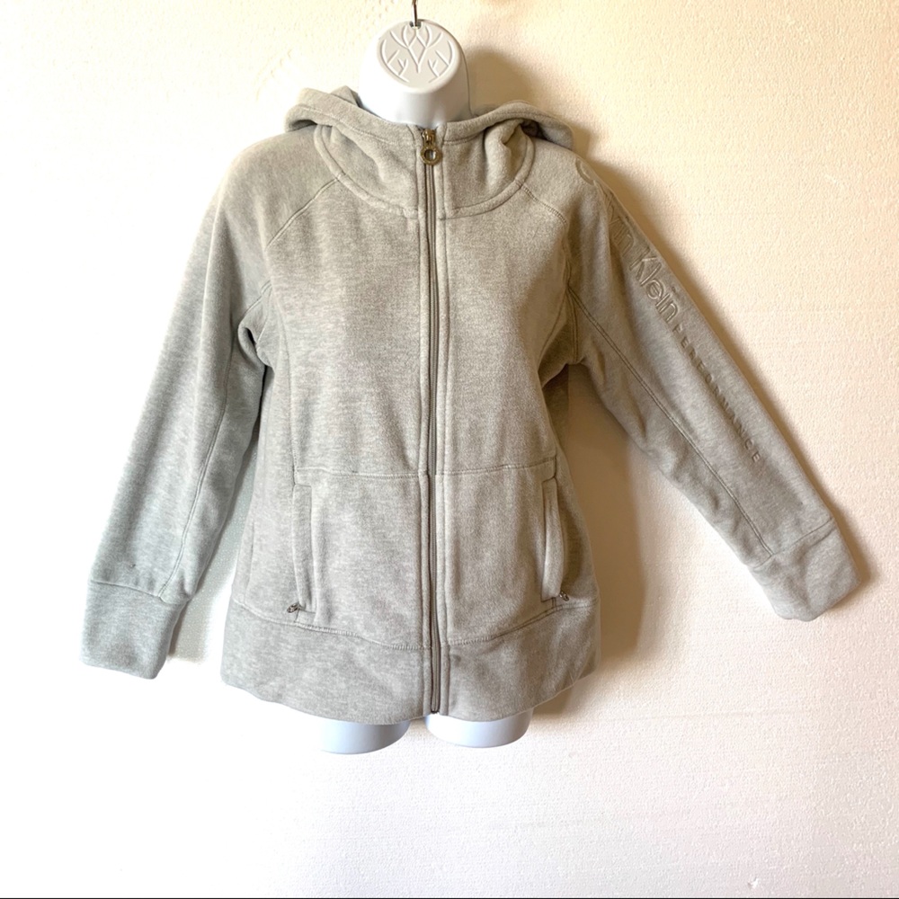 Calvin Klein performance gray fleece